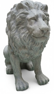 Design Löwe gross Figur Statue Skulptur Figuren Skulpturen Garten Dekoration