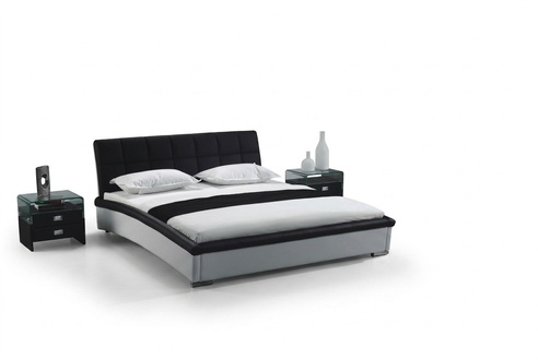 Design Modernes Bett Doppel Gestell Luxus Schlaf Zimmer Betten Leder Hotel Ehe