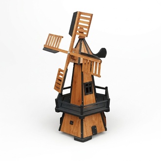 Design Mühle Figur Statue Skulptur Höhe 102cm Statuen Figuren Dekoration