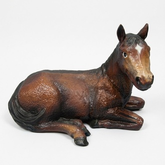 Design Pferd Figur Garten Statue Skulptur Figuren Skulpturen Dekoration