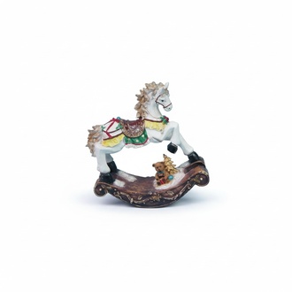 Design Pferd Figur Garten Statue Skulptur Figuren Skulpturen Deko