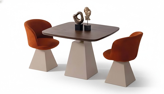 Design Restaurant Einrichtung Bistro Tisch Sessel 3tlg Set Lounge