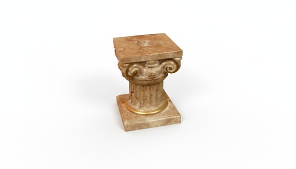 Design Säule Kerzen Ständer Leuchten Leuchte Lampe Decolampe Beleuchtung 6331