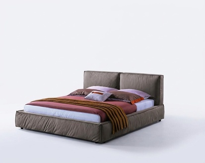 Design Schlafzimmer Bett Luxus Betten Holz Doppel Ehe Polster Möbel 180x200cm.
