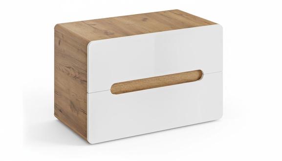 design Schrank Apotheken Schränke Hänge Design Holz Regal Wand Hochglanz 53cm