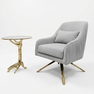 Design Sessel Metall Lounge 4x Set Gruppe Neu Stühle Relax Garnitur Club