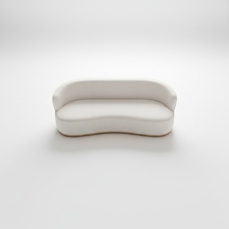 design Sofa 3 Sitzer Couch Modern Polster Sitz Garnitur Leder Textil Dreisitzer
