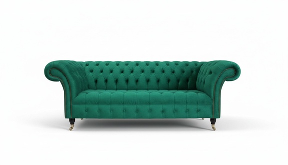 Design Sofa 3 Sitzer Sessel Couch Polster Luxus Klassische Textil Couchen