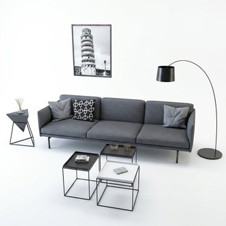 Design Sofa 4 Sitzer Wohnzimmer Couch Couchen Polster Sofas Neu XXL