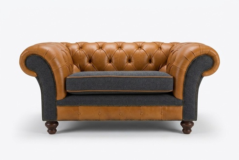 Design Sofa Couch Polster Chesterfield Sitzmöbel Textil Stoff Leder Couchen Neu