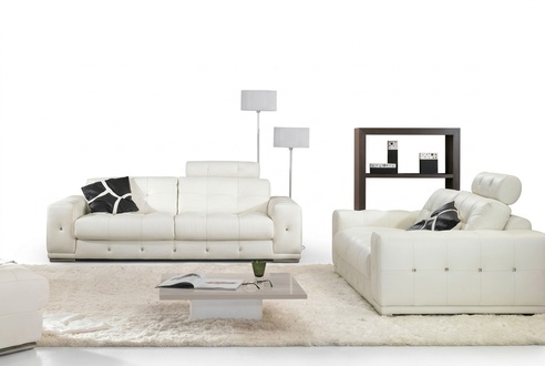 Design Sofas Polster Leder 311 Sitzer Couchen Sofagarnitur Garnituren Set Leder