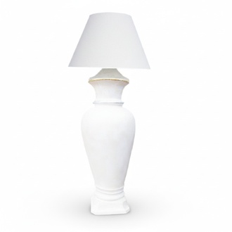 Design Stehleuchte Vase XXL Stand Lampe Lampen Regal Beleuchtet Vitrine