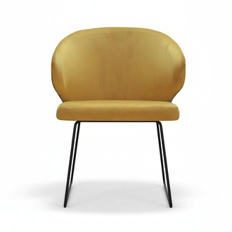 Design Stuhl Sitz Praxis Ess Zimmer Stühle Textil Stoff Polster Warte Kanzlei