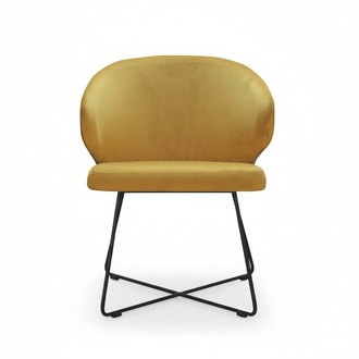 Design Stuhl Sitz Praxis Ess Zimmer Stühle Textil Stoff Polster Warte Kanzlei