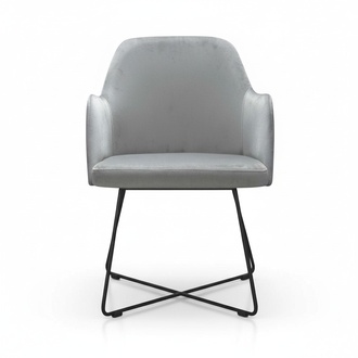 Design Stuhl Sitz Praxis Ess Zimmer Stühle Textil Stoff Polster Warte Kanzlei