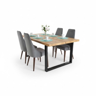 Design Tisch Esstisch Holz Tische Büro Konferenz Esszimmer Essbereich Neu