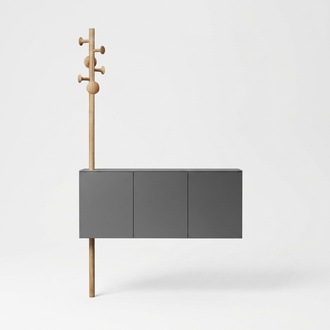 Design Wand Garderobe Garderoben Schrank Kommode Hänge Aufbewahrung