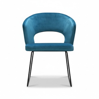 Design Wartezimmer Stuhl Sitz Praxis Ess Zimmer Stühle Textil Stoff Polster Neu