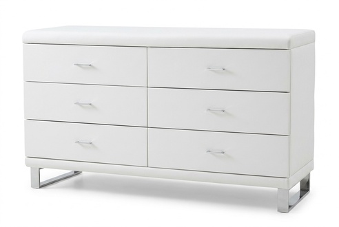 Design XXL Hochglanz Kommode Side Low Board Schlaf Wohn Zimmer
