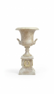 Design Vase 61cm Blumen Kelch Pokal Dekoration Kübel Kalssische