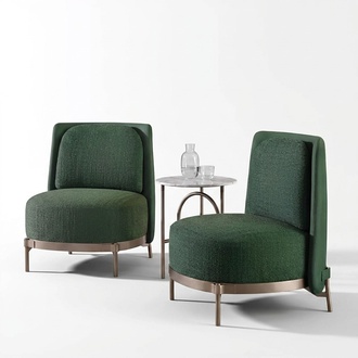 Designer Club Lounge Sessel Relax Hotel Stuhl Set Gruppe 2x Luxus Neu