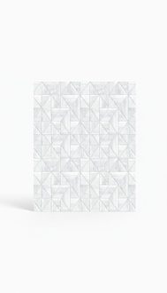 Designer Hellgrau Teppich Wohnzimmerteppich Geometrisches Muster Raute