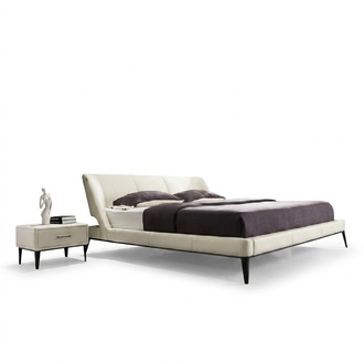Designer Holz Bett Edles Möbel Doppel Betten Neu Schlafzimmer Polster 180x200cm