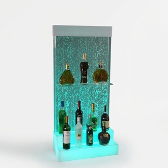 Designer LED Bar Ablagen Wasser Wand Bar Theke Regal Möbel Wasserwände Regal neu