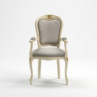 Designer Luxus Klassischer Stuhl Luxus Sessel Polster Wohnzimmer Möbel