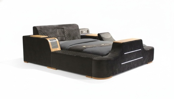 Designer mit einzigartigen Möbel Bett Möbeln Hochwertiges Bettrahmen Neu