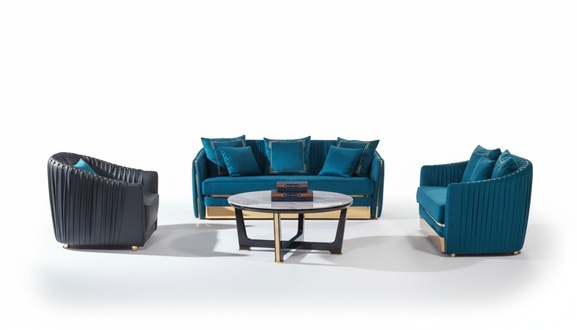 Designer Möbel Sofa Coch 3 Sitzer Polster Sofas Wohnzimmer Couchen Dreisitzer