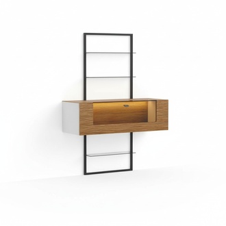 Designer Schrank Trenn Wand Regale Wohn Zimmer Schränke System Büro Möbel 160cm