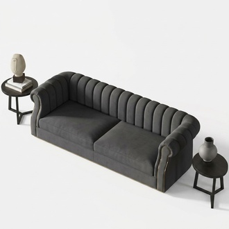 Designer Sofa 3 Sitzer Modern Couch Polster Sofas Designsofa Dreisitzer