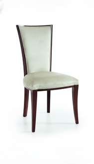 Designer Stuhl Sessel Königlicher Klassiker Stühle Polster Lehn Sitz Holz
