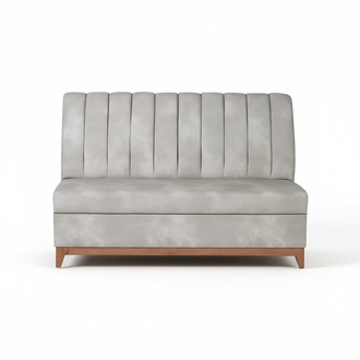 Designer Textil Bank Esszimmer Sitzbank Luxus Wohnzimmer Küchen Ottomane