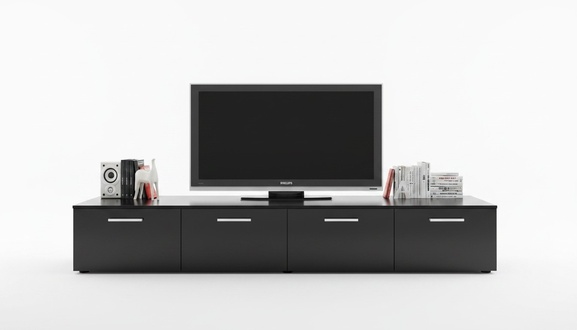 Designer TV Ständer Modern Wohnzimmer Kommode Holz Luxus Einrichtung