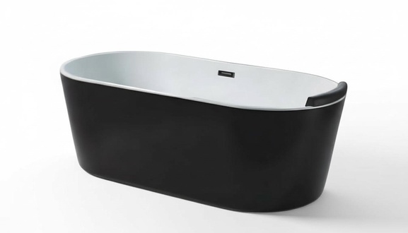 Designwanne Badewanne Acrylwanne Wanne Raumsparwanne Komfortwanne 180x82 cm