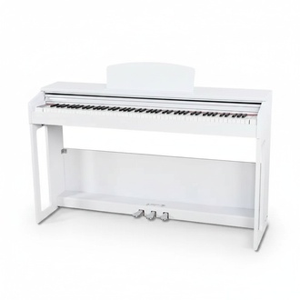 Digitales Klavier Piano Heimklavier Digital Keyboard 138cm Weiß