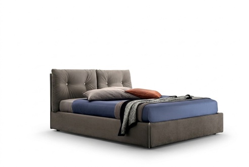 Doppel Betten Holz Design 180x200cm Neu Luxus Bett Schlafzimmer Textil Polster