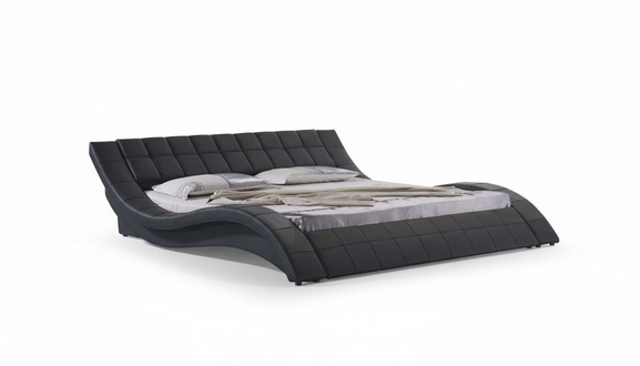 Doppel Hotel Betten Ehe Schlaf Zimmer Leder Bett Polster Design Luxus 180x200cm