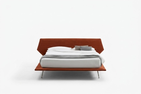 Doppelbett Betten Design Polster Schlafzimmer 200x200cm Modern Holz Bett Italien