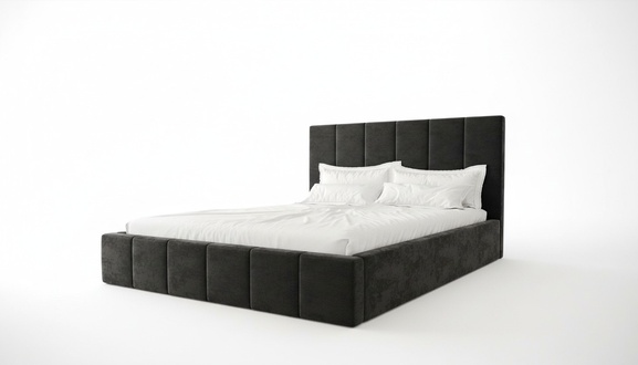 Doppelbett Luxus Samt Textil Bett Doppel Schlafzimmer Design 160x200cm Betten