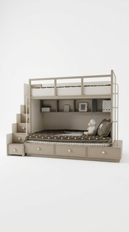 Doppelstockbett etagenbett Moderner Kinder Jugen etagenbett Betten Neu