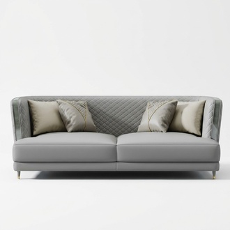 Dreisitzer Couch Polster Design Sofa Sitz Sofas Zimmer Möbel Moderne
