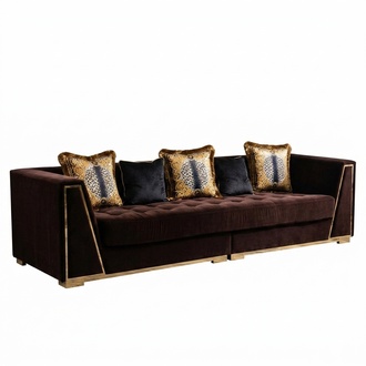Dreisitzer Couch Polster Design Sofa Moderne 3er Sitz Sofas Zimmer Möbel