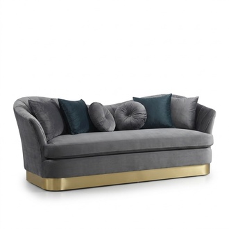 Dreisitzer Couch Polster Design Sofa Moderne Sitz Sofas Zimmer Möbel 3er