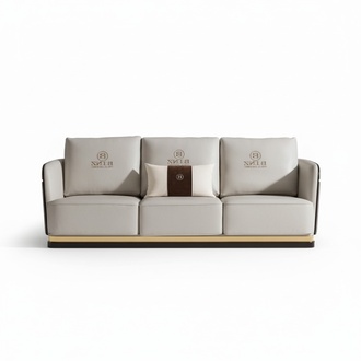 Dreisitzer Couch Polster Sofa Couchen Sofas Designer Ledercouchen Weiße Möbel