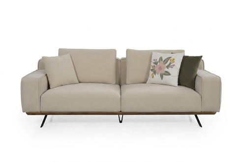 Dreisitzer Couch Sofa Polster Möbel Polstermöbel Sofas Möbel Couchen 230cm