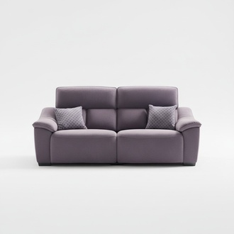 Dreisitzer Sofa 3 Sitzer Stoff Sofas Modern Design Wohnzimmer Grau Couchen