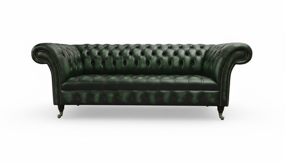 Dreisitzer Sofa 3 Sitzer Chesterfield Neu Couchen Antik Grüne Polster Sofas Neu
